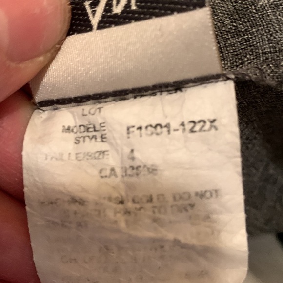 Amerique du Nord Pleated Trousers with matching belt - Picture 11 of 13